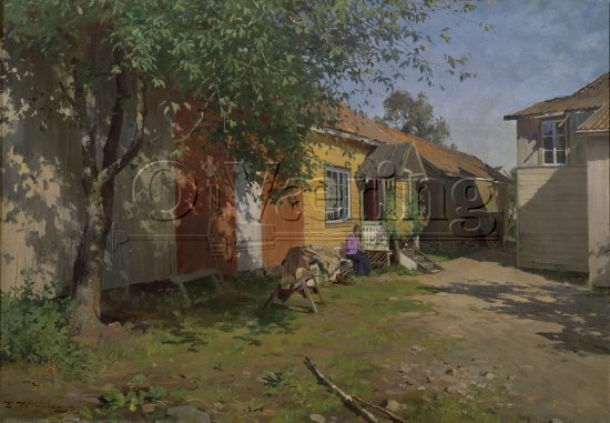 Even Ulving (1863-1952), Size: 73x105 cm,Genre: Oil on canavasLocation: Private, Photo: Per Henrik Petersson