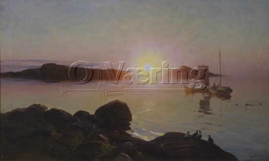 Even Ulving (1863-1952)
Size: 64x104 cm
Location: Private
Photo: O.Væring