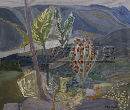 Artist: Atle Urdal (1913-1988)
Dimensions: 59x68 cm/
PhotoCredit: O.Væring /
Digital Size: High-res TIFF and JPG /