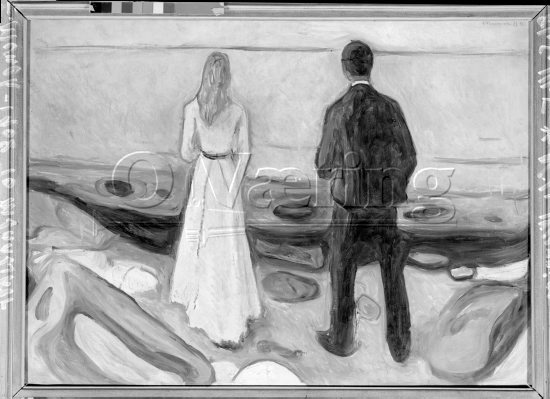 Tittel: To mennesker 
Negativer fra Væringsamlingen 


Edvard Munch (1863-1944), 
Photo: O.Væring 