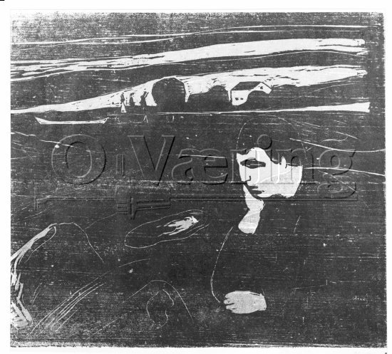 Melankoli 
Negativer fra Væringsamlingen 


, Edvard Munch (1883-1944), 
Photo/Copyright: O.Væring 
