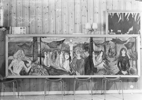 Livets dans 
Negativer fra Væringsamlingen 

, Edvard Munch (1863-1944), 
Photo: O.Væring 