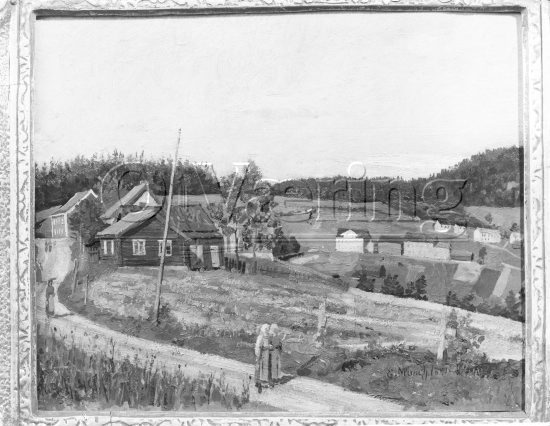 Fra Nydalen 
Negativer fra Væringsamlingen 

, Edvard Munch (1863-1944), 
Photo: O.Væring 
