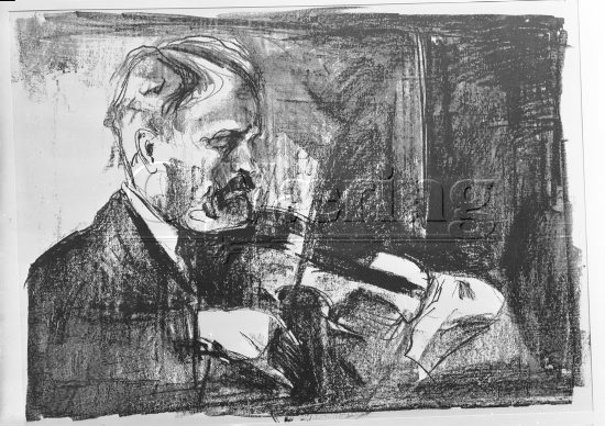 Komponist Arve Arvesen 
Negativer fra Væringsamlingen 

, Edvard Munch (1863-1944), 
Photo: O.Væring 
