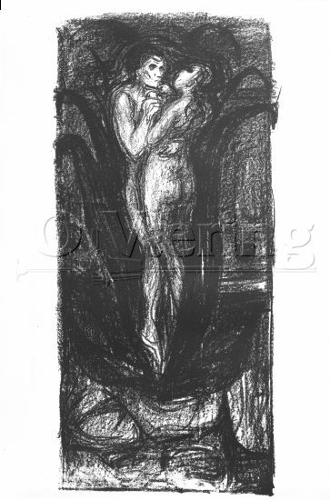 Kjærlighetsblomsten 
Negativer fra Væringsamlingen 


, Edvard Munch (1863-1944), 
Photo: O.Væring 