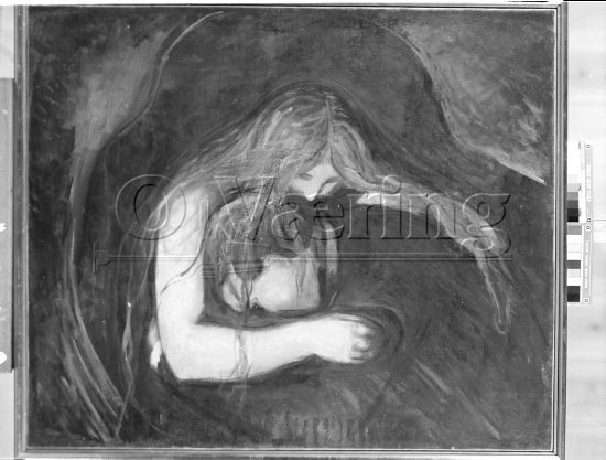 Vampyr 
Negativer fra Væringsamlingen Edvard Munch (1863-1944), 
Photo: O.Væring Eftf AS

