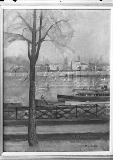 St. Cloud 
Negativer fra Væringsamlingen Edvard Munch (1863-1944), 
Photo: O.Væring Eftf AS

