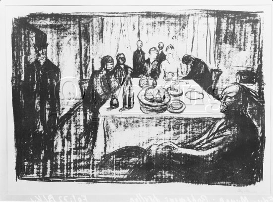 Bohemens bryllup 
Negativer fra Væringsamlingen 



Edvard Munch (1863-1944)