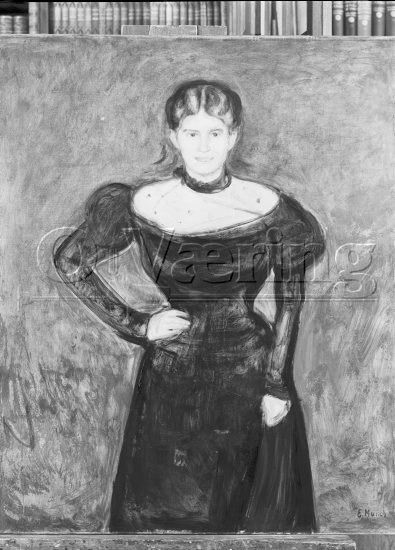 Anita Nšrrgaard 
Negativer fra Væringsamlingen 


, Edvard Munch (1863-1944), 
Photo: O.Væring 