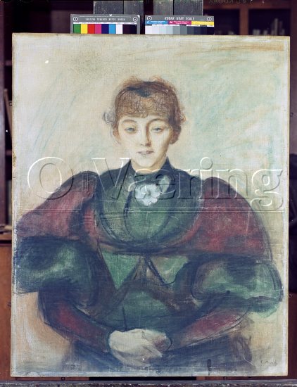 Ragnhild BŠckstršm 
Negativer fra Væringsamlingen 


, Edvard Munch (1863-1944), 
Photo: O.Væring 