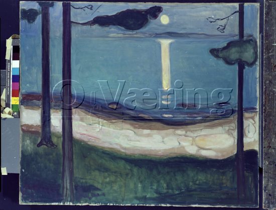 Måneskinn 
Negativer fra Væringsamlingen 


, Edvard Munch (1863-1944), 
Photo: O.Væring - Copyright