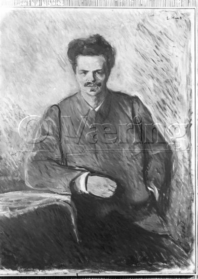 Aug. Strindberg 
Negativer fra Væringsamlingen 


, Edvard Munch (1863-1944), 
Photo: O.Væring - Copyright