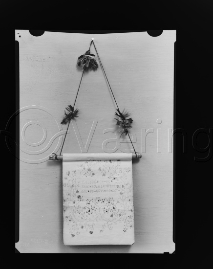 Glassplate og negativ film