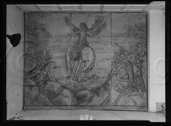 Glassplate og negativ film