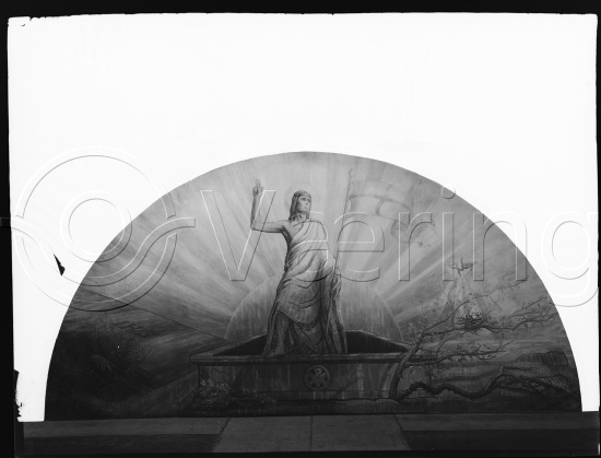 Glassplate og negativ film
