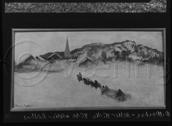 Glassplate og negativ film