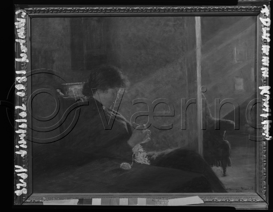 Glassplate og negativ film