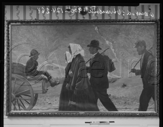 Glassplate og negativ film