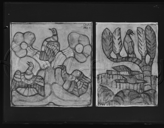 Glassplate og negativ film