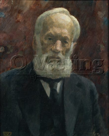 Erik Werenskiold (1855-1938) , 
Size: 60x49 cm, 
Location: Private, 
Photo: O.Vaering - Per Henrik Petersson
