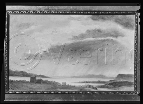 Glassplate og negativ film