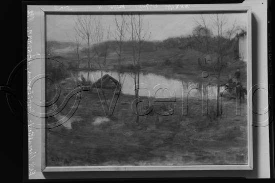 Glassplate og negativ film
