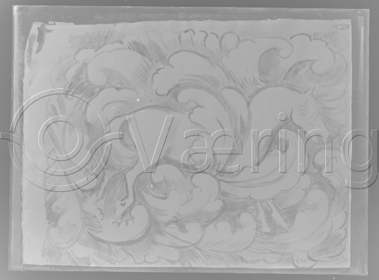 Glassplate og negativ film