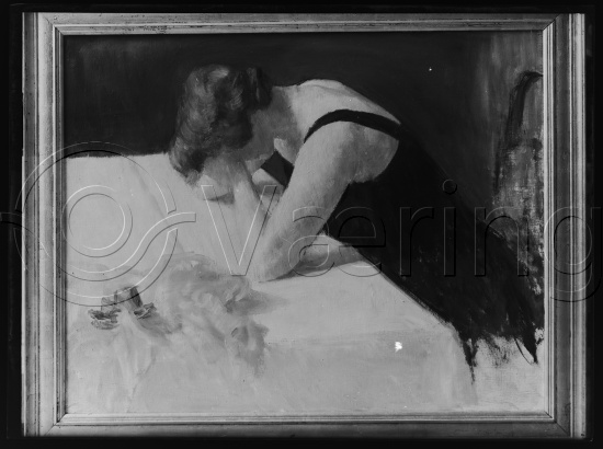 Glassplate og negativ film