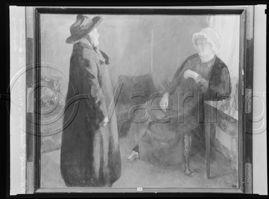Glassplate og negativ film