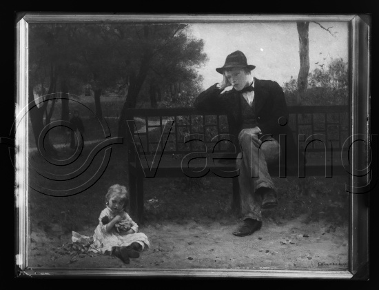 Glassplate og negativ film