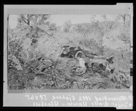 Glassplate og negativ film
