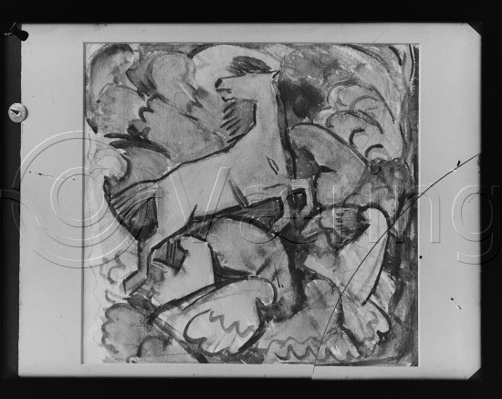 Glassplate og negativ film