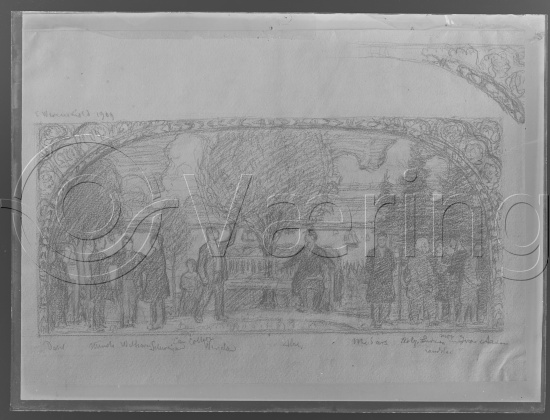 Glassplate og negativ film