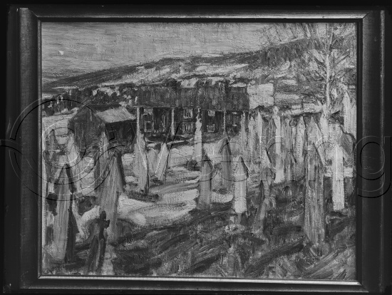 Glassplate og negativ film