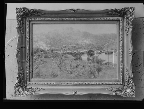 Glassplate og negativ film