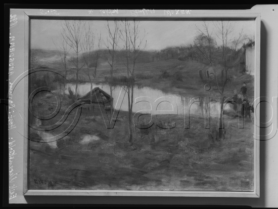 Glassplate og negativ film