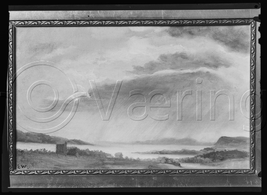 Glassplate og negativ film