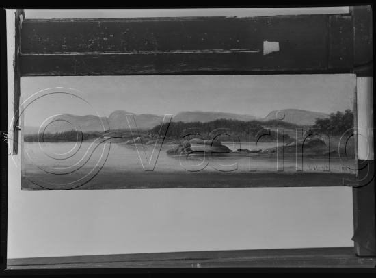 Glassplate og negativ film