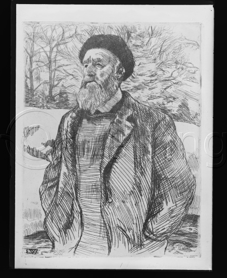 Glassplate og negativ film