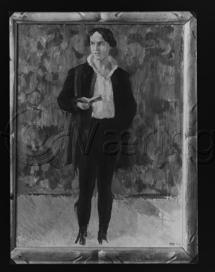 Glassplate og negativ film