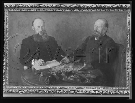 Glassplate og negativ film