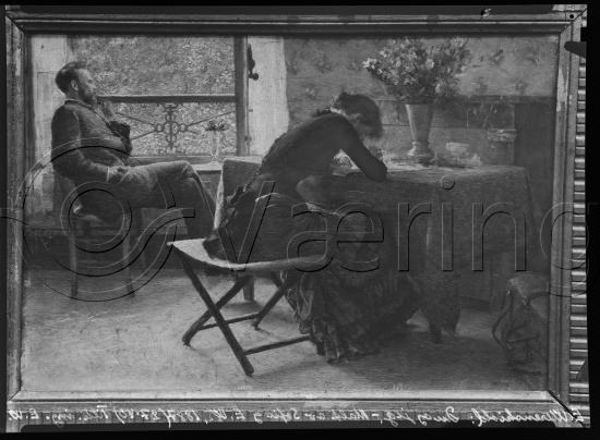 Glassplate og negativ film