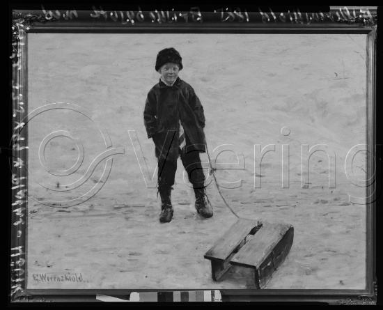 Glassplate og negativ film