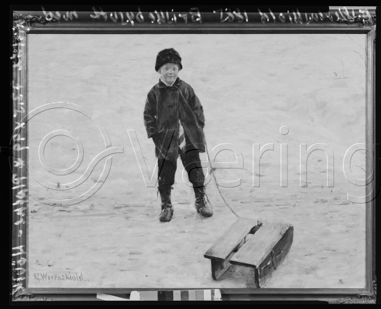 Glassplate og negativ film