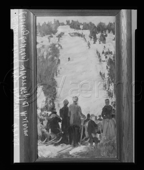 Glassplate og negativ film