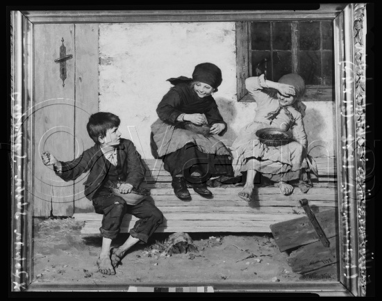 Glassplate og negativ film