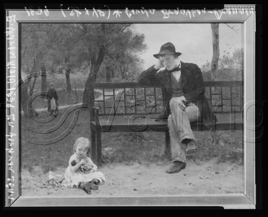 Glassplate og negativ film