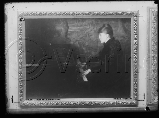 Glassplate og negativ film