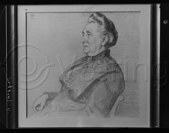 Glassplate og negativ film