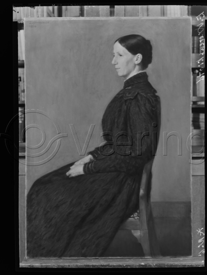 Glassplate og negativ film